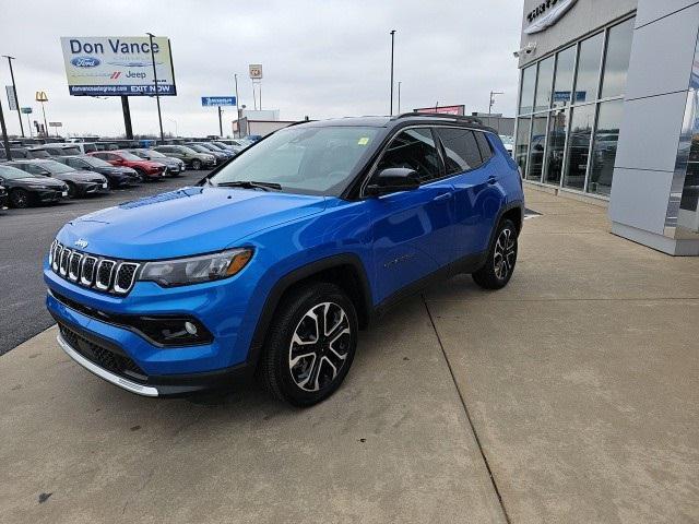 used 2023 Jeep Compass car, priced at $25,986