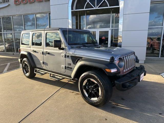 used 2021 Jeep Wrangler Unlimited car, priced at $31,986