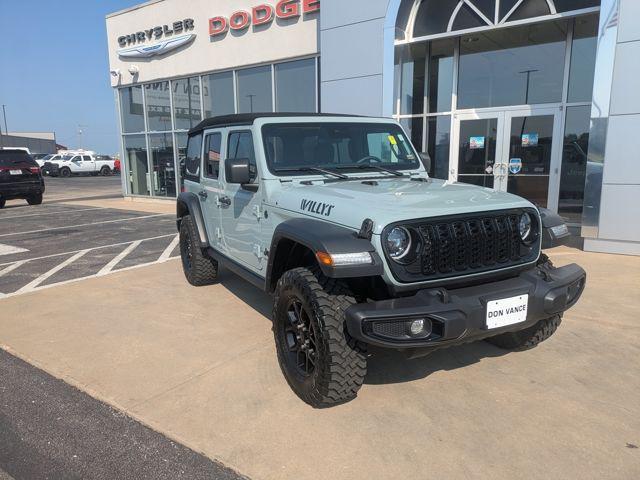 used 2024 Jeep Wrangler car, priced at $38,888