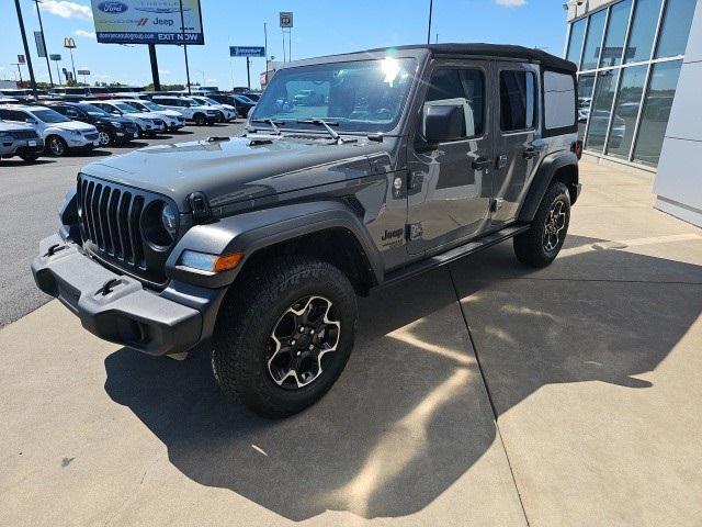 used 2021 Jeep Wrangler Unlimited car, priced at $33,986