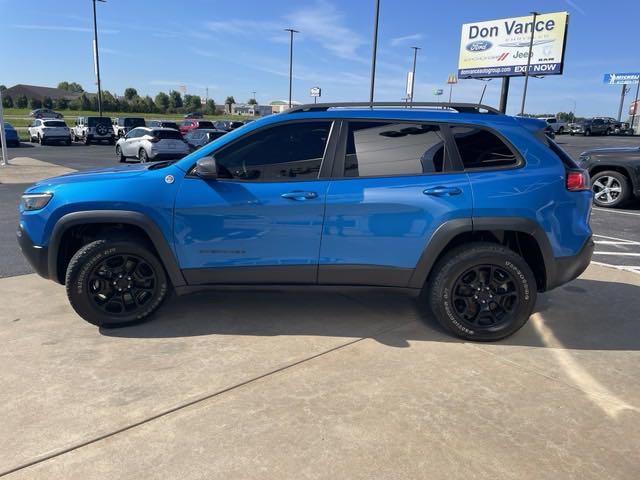 used 2021 Jeep Cherokee car, priced at $21,986