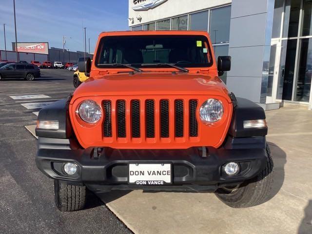 used 2020 Jeep Wrangler Unlimited car, priced at $27,986