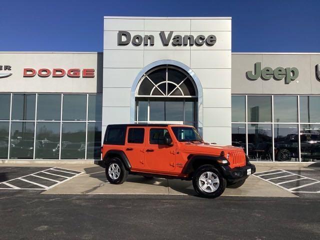 used 2020 Jeep Wrangler Unlimited car, priced at $28,986