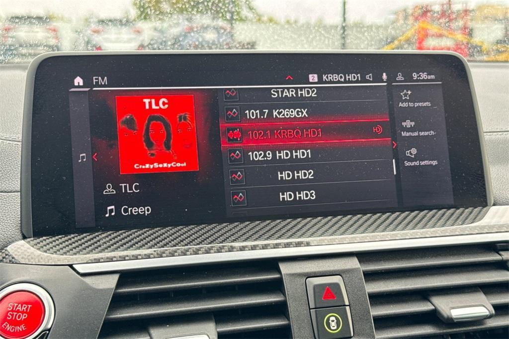 used 2021 BMW X4 M car, priced at $48,999