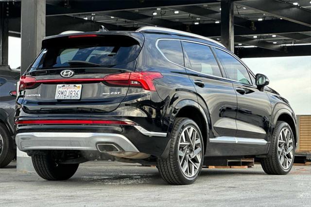 used 2022 Hyundai Santa Fe car, priced at $29,749