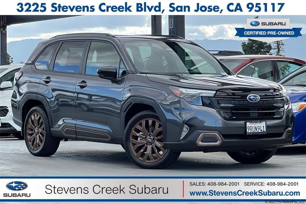 used 2025 Subaru Forester car, priced at $32,499