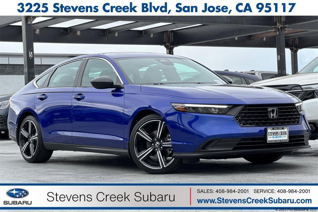 used 2024 Honda Accord Hybrid car, priced at $28,499