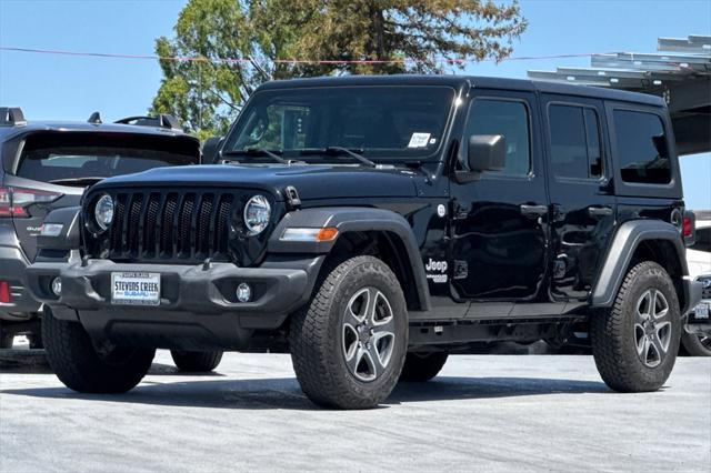 used 2021 Jeep Wrangler Unlimited car, priced at $30,888