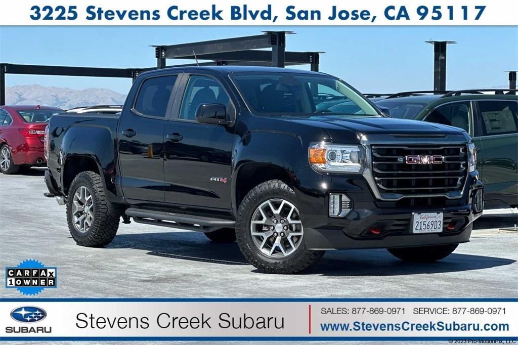 used 2021 GMC Canyon car, priced at $35,999