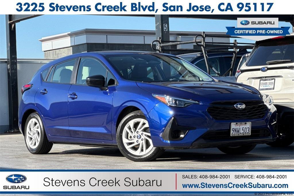 used 2024 Subaru Impreza car, priced at $21,499