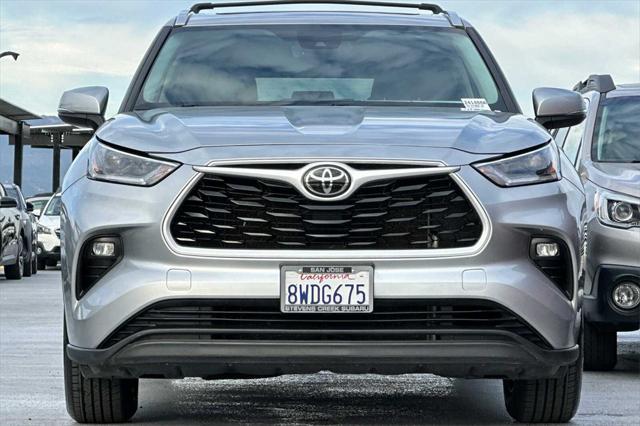 used 2021 Toyota Highlander car, priced at $29,888