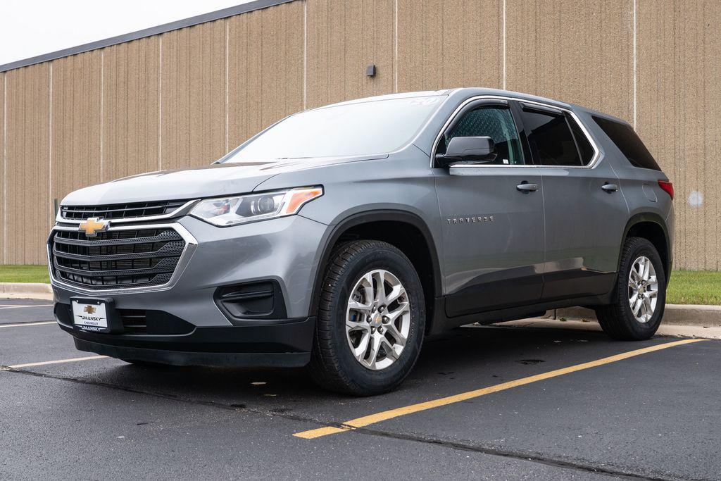 used 2020 Chevrolet Traverse car, priced at $17,988