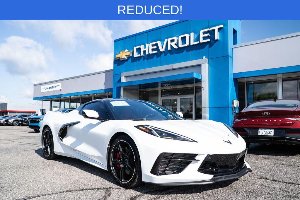 used 2021 Chevrolet Corvette car, priced at $68,996