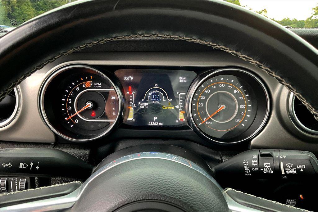 used 2022 Jeep Wrangler Unlimited car, priced at $29,587