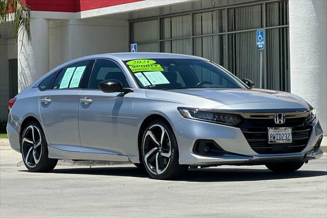 used 2021 Honda Accord car, priced at $27,799