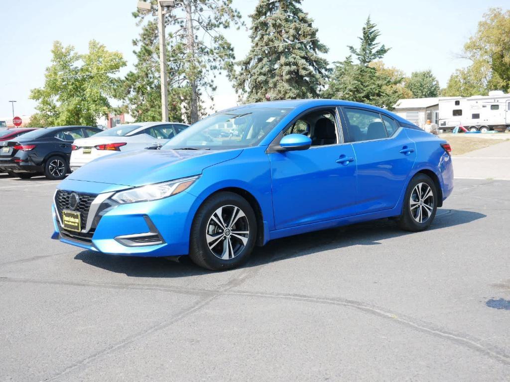 used 2021 Nissan Sentra car, priced at $17,900