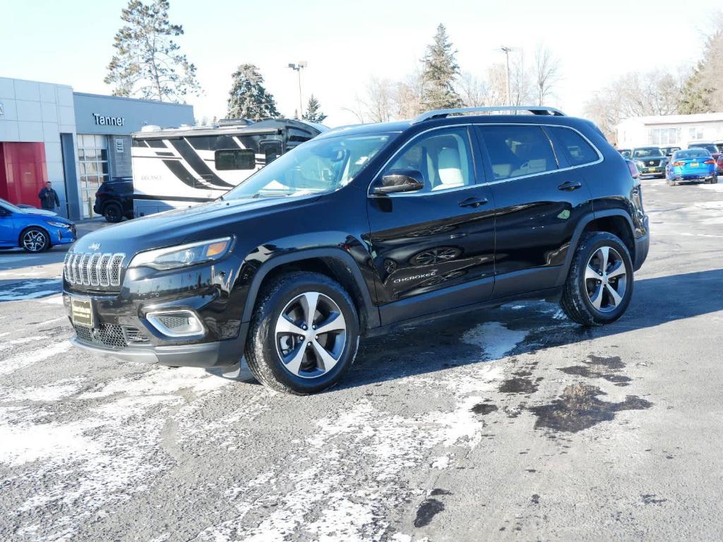 used 2021 Jeep Cherokee car, priced at $25,900