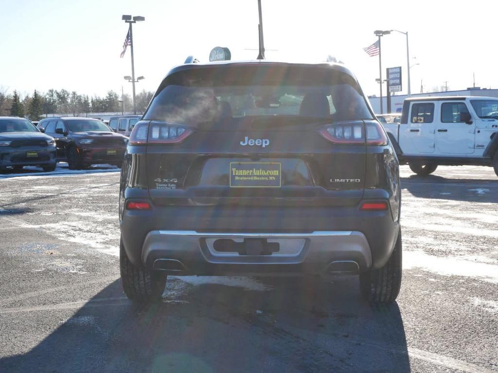 used 2021 Jeep Cherokee car, priced at $25,900