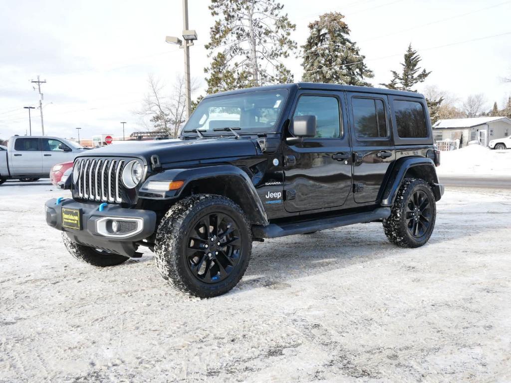 used 2022 Jeep Wrangler Unlimited 4xe car, priced at $33,000