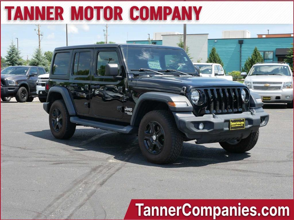 used 2020 Jeep Wrangler Unlimited car, priced at $27,994