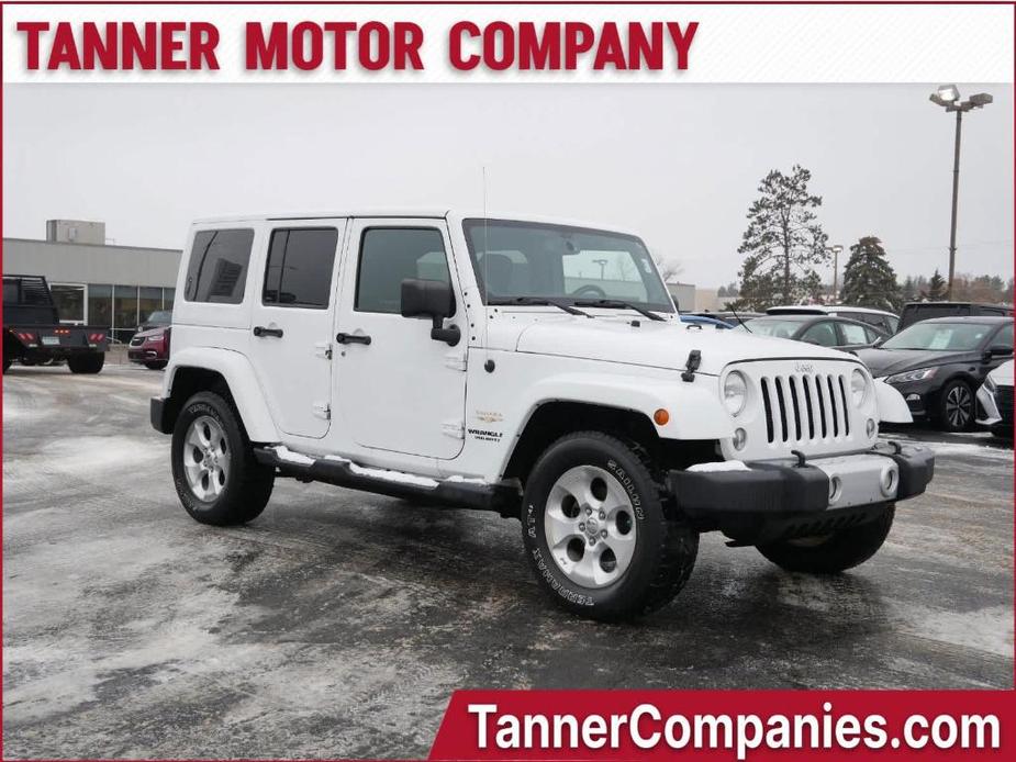 used 2014 Jeep Wrangler Unlimited car, priced at $16,500