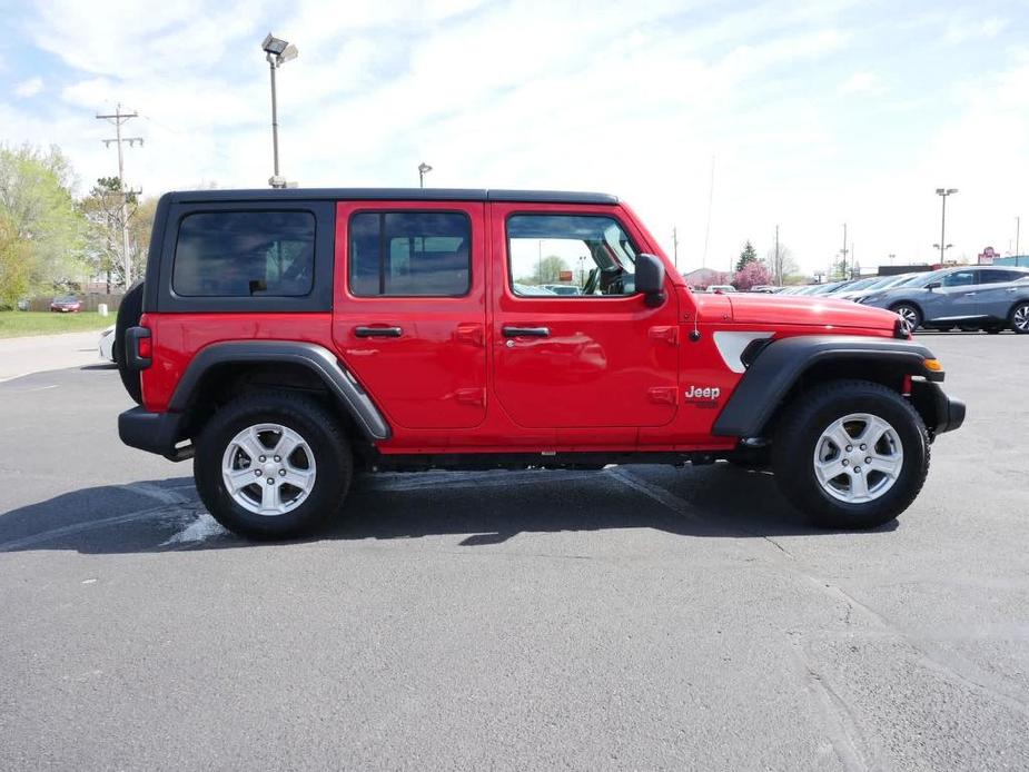 used 2021 Jeep Wrangler Unlimited car, priced at $30,894