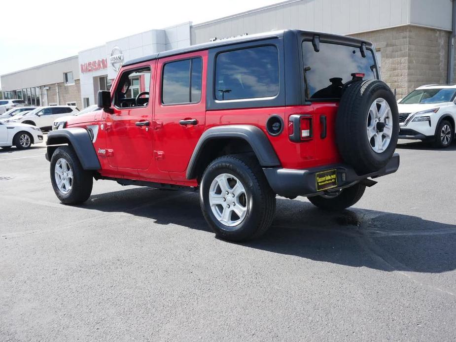 used 2021 Jeep Wrangler Unlimited car, priced at $30,894