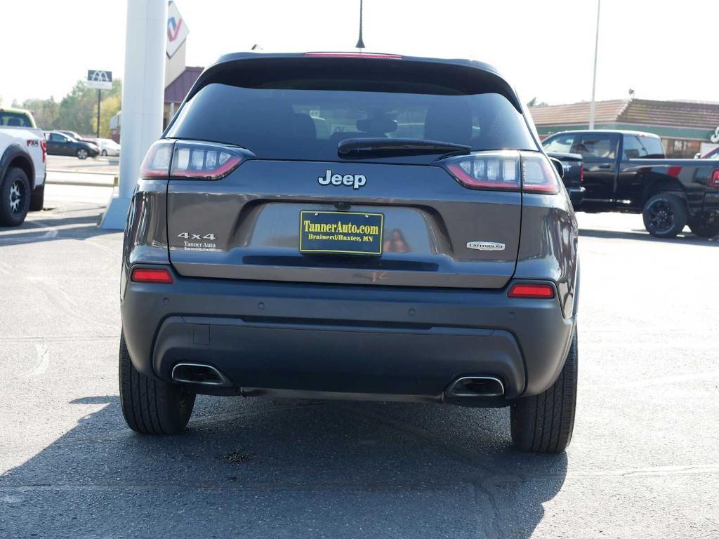 used 2021 Jeep Cherokee car, priced at $22,991