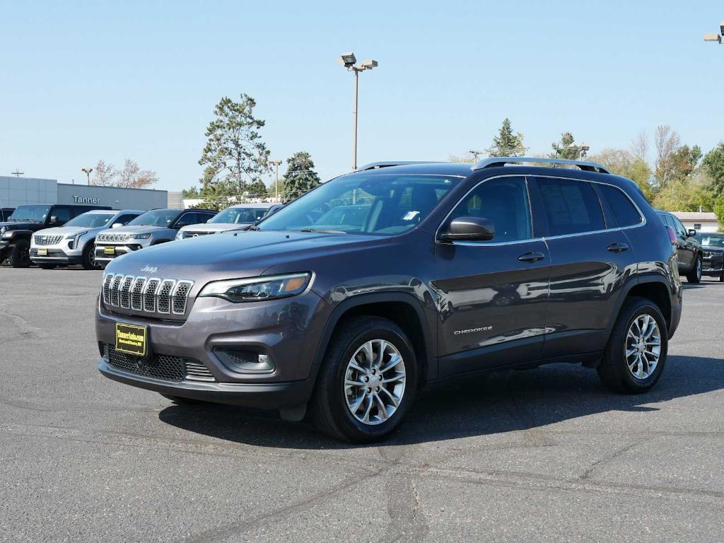 used 2021 Jeep Cherokee car, priced at $22,991