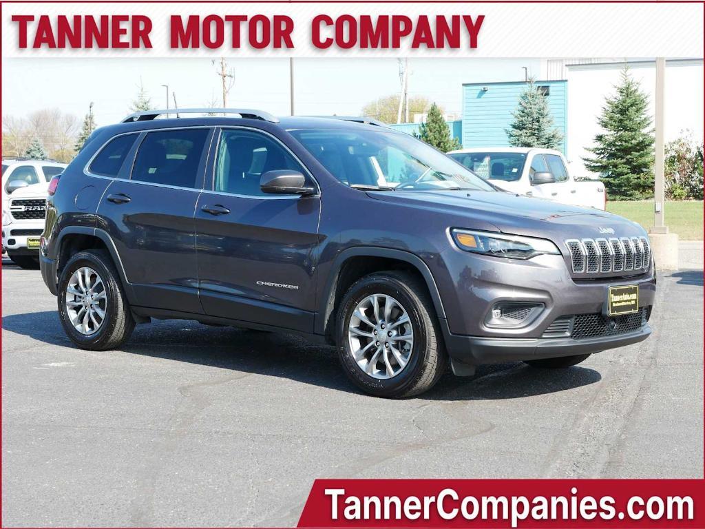 used 2021 Jeep Cherokee car, priced at $22,991