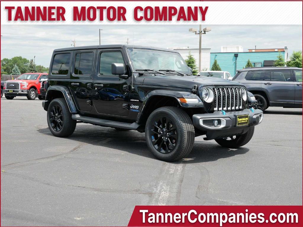 used 2022 Jeep Wrangler Unlimited 4xe car, priced at $32,988