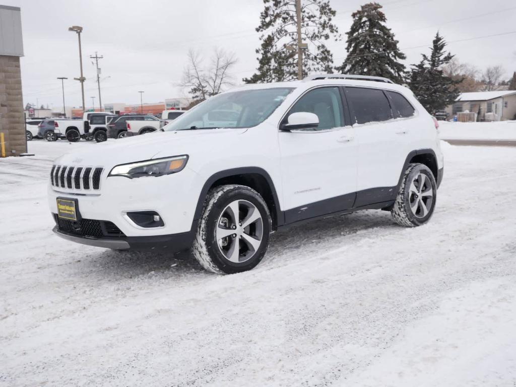 used 2021 Jeep Cherokee car, priced at $24,900