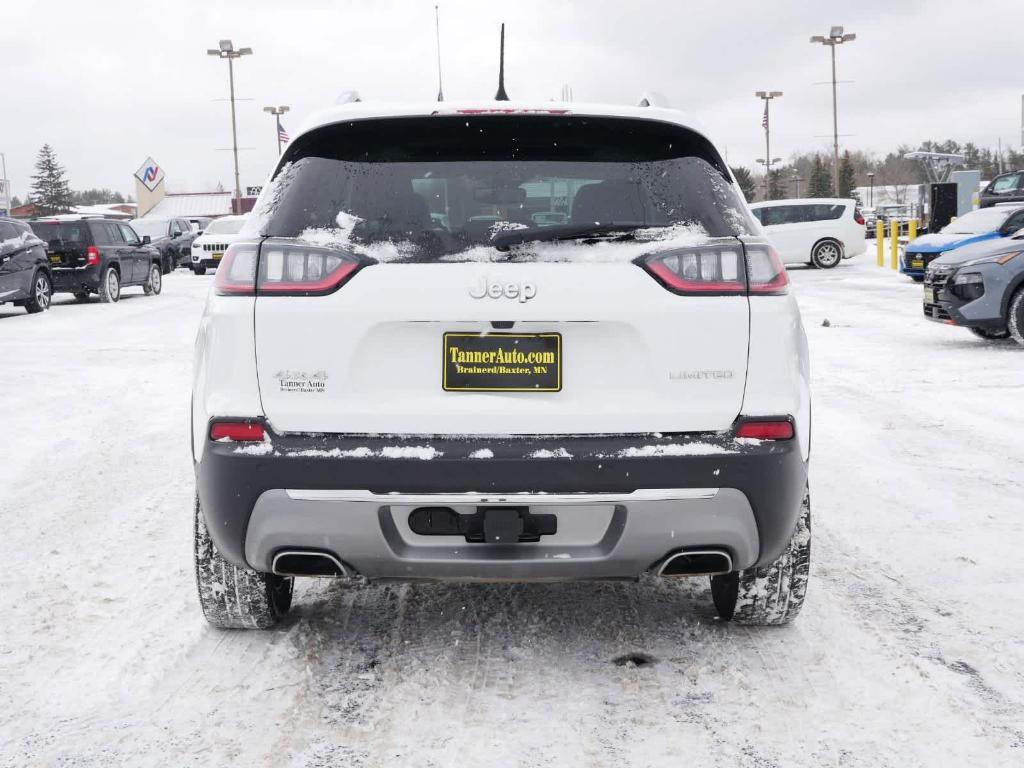 used 2021 Jeep Cherokee car, priced at $24,900