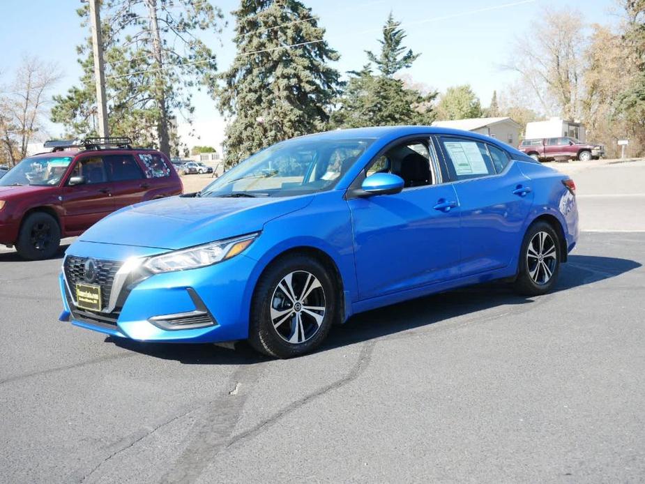 used 2021 Nissan Sentra car, priced at $17,800