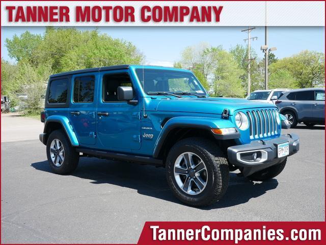 used 2020 Jeep Wrangler Unlimited car, priced at $33,994