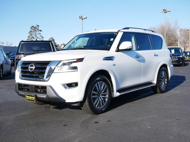 used 2021 Nissan Armada car, priced at $37,900