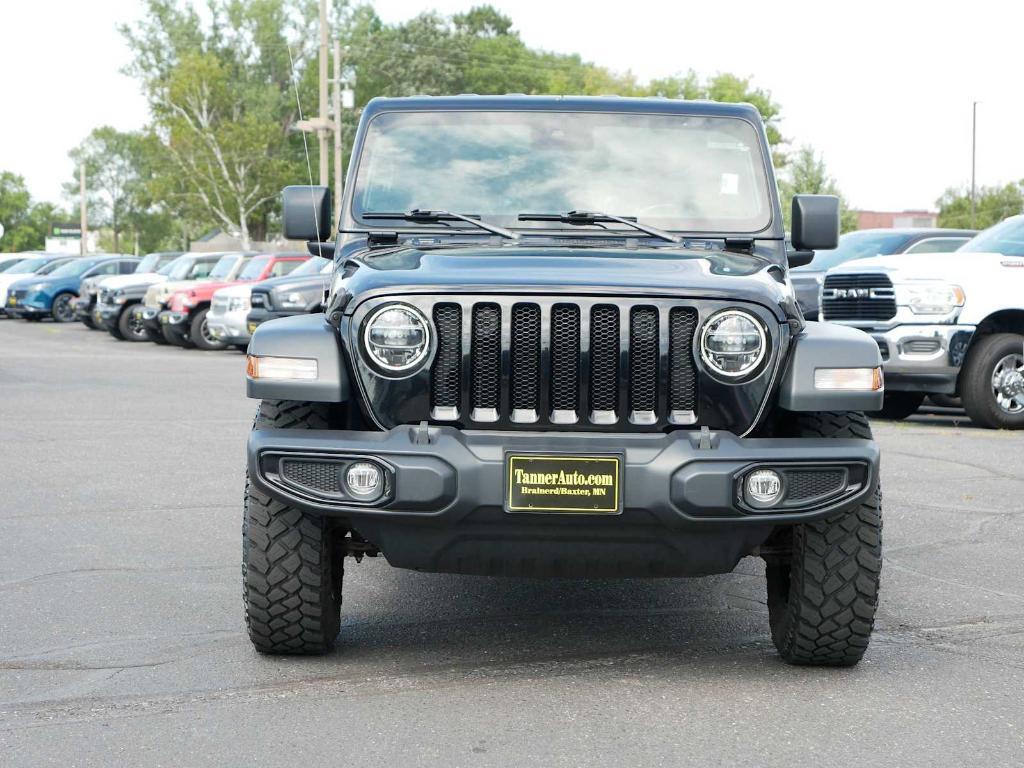 used 2021 Jeep Wrangler Unlimited car, priced at $25,400