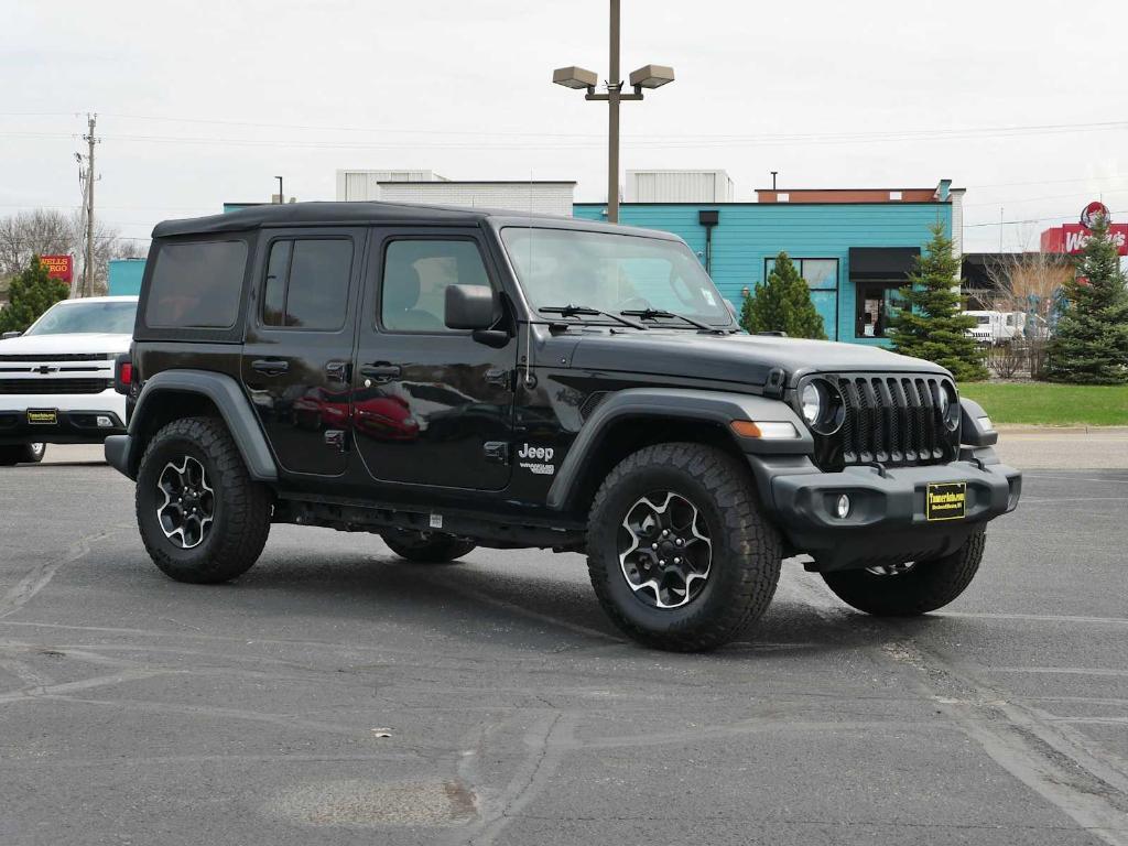 used 2021 Jeep Wrangler Unlimited car, priced at $29,894