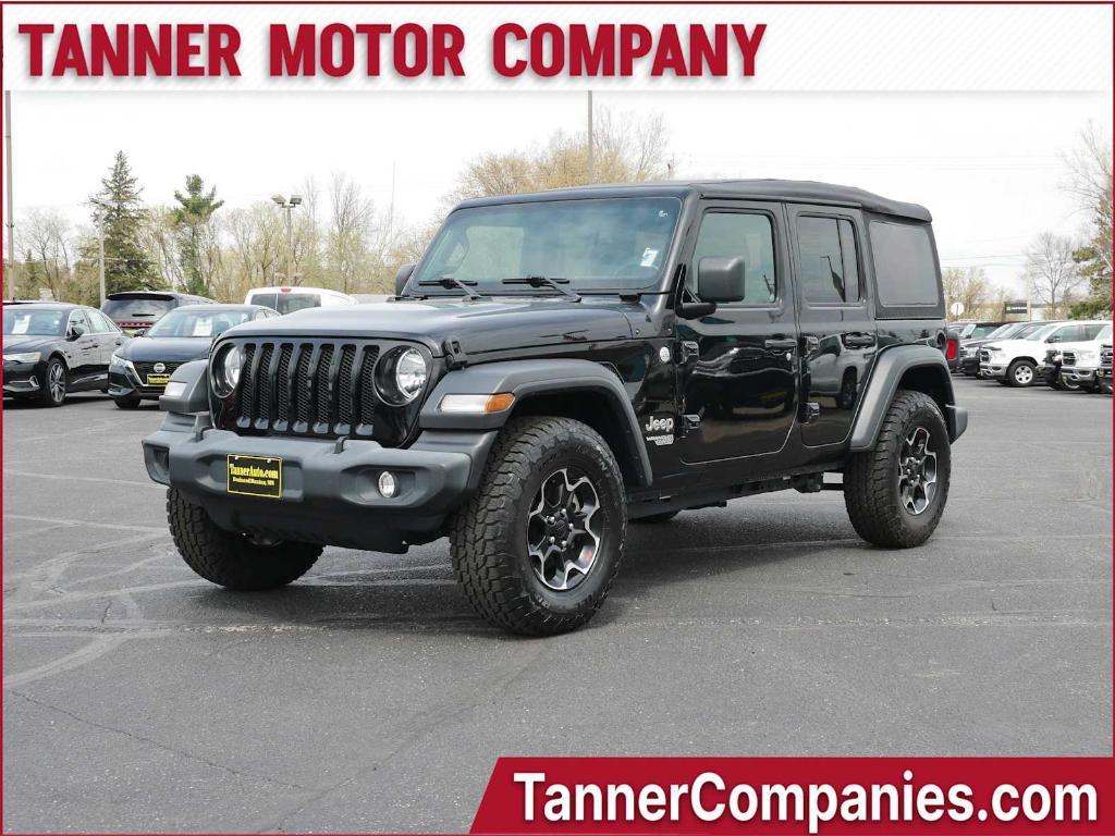 used 2021 Jeep Wrangler Unlimited car, priced at $29,894