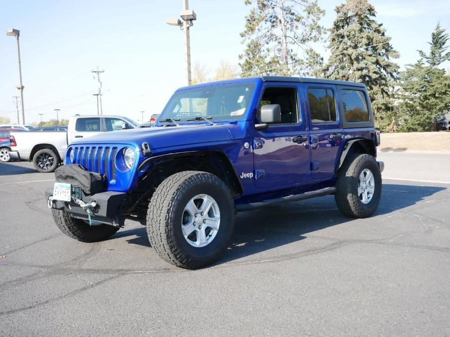 used 2020 Jeep Wrangler Unlimited car, priced at $28,200