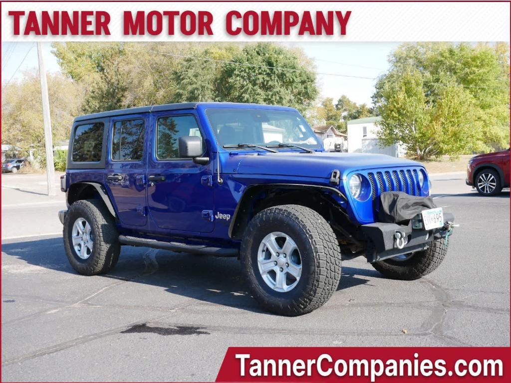 used 2020 Jeep Wrangler Unlimited car, priced at $28,200