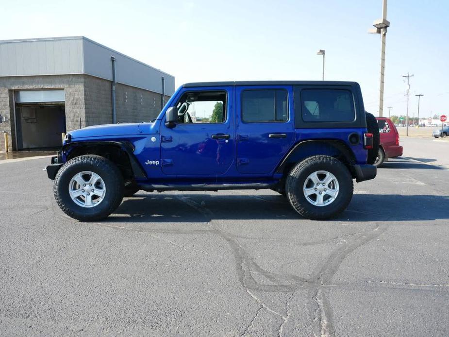 used 2020 Jeep Wrangler Unlimited car, priced at $28,200