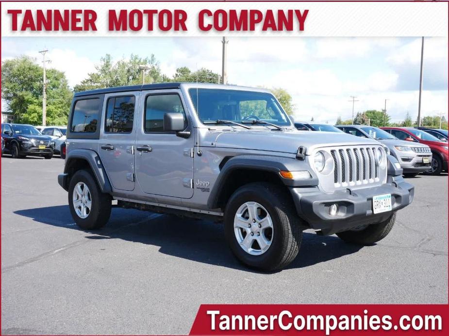 used 2019 Jeep Wrangler Unlimited car, priced at $25,700