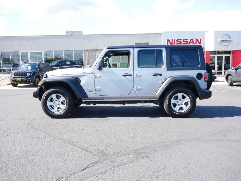 used 2019 Jeep Wrangler Unlimited car, priced at $24,400