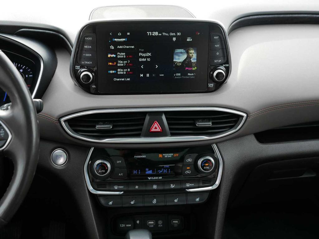 used 2020 Hyundai Santa Fe car, priced at $19,987