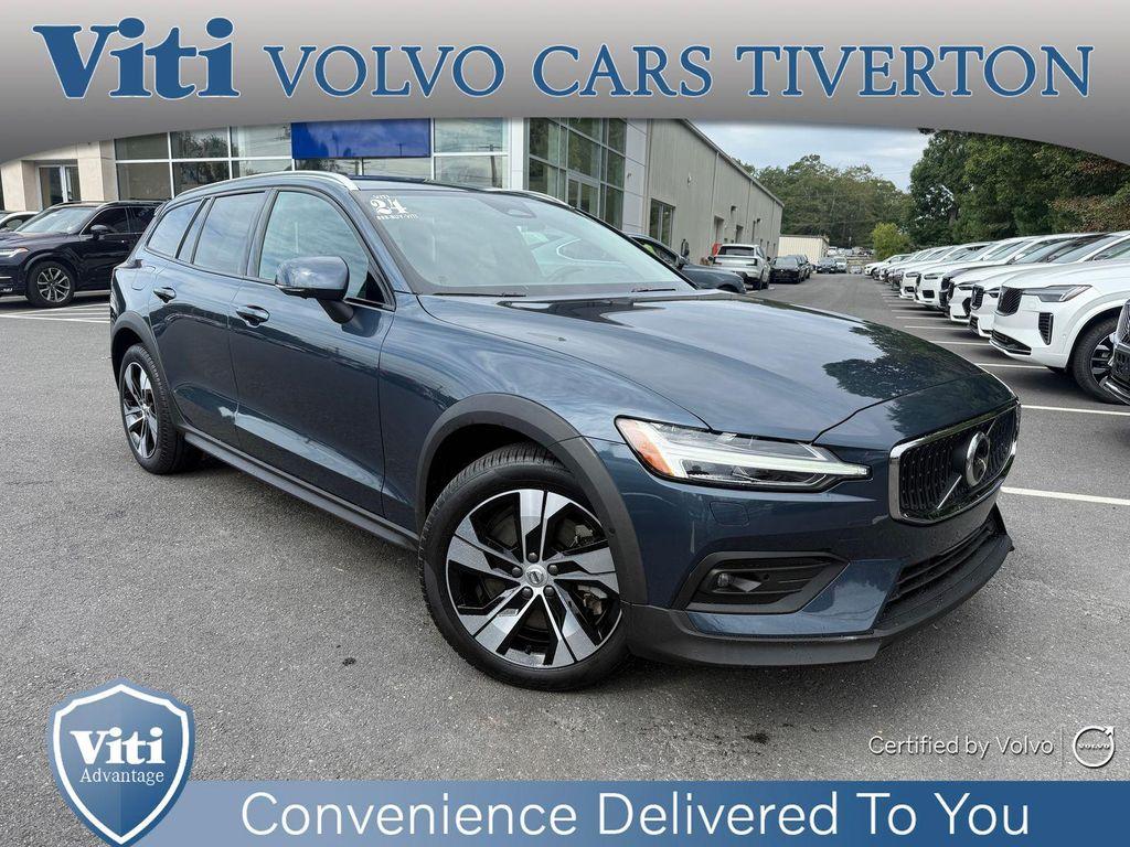 used 2024 Volvo V60 Cross Country car, priced at $46,998