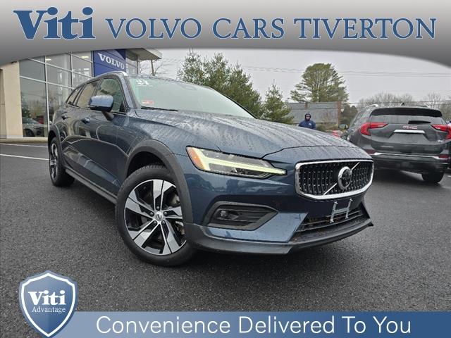 used 2024 Volvo V60 Cross Country car, priced at $45,998