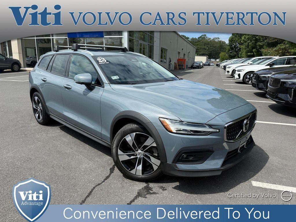 used 2023 Volvo V60 Cross Country car, priced at $38,998