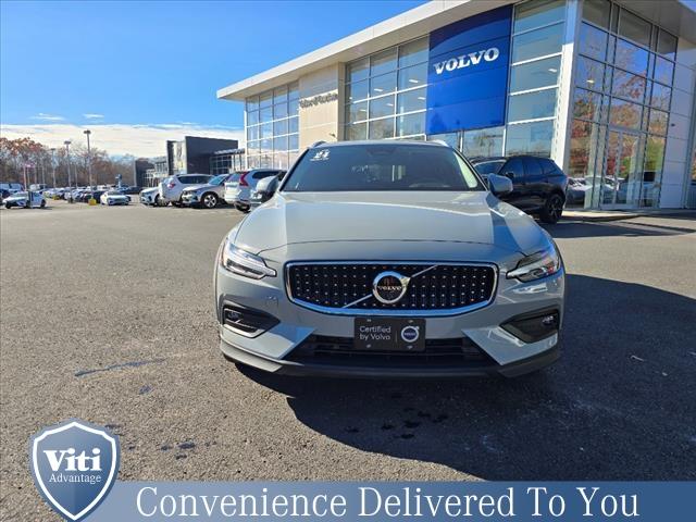 used 2024 Volvo V60 Cross Country car, priced at $44,998