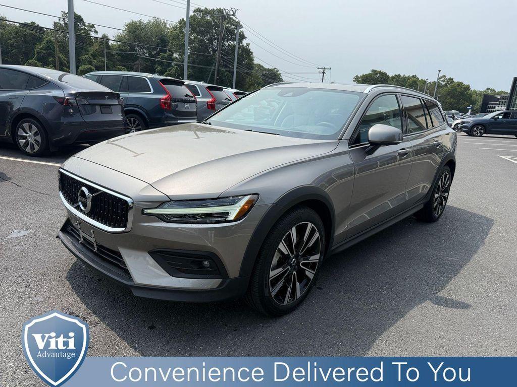 used 2021 Volvo V60 Cross Country car, priced at $34,998